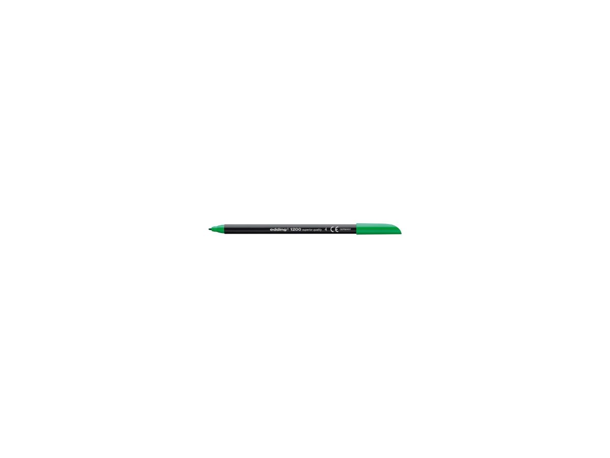 edding Faserschreiber 1200 color pen 4-1200004 0,5-1mm grün
