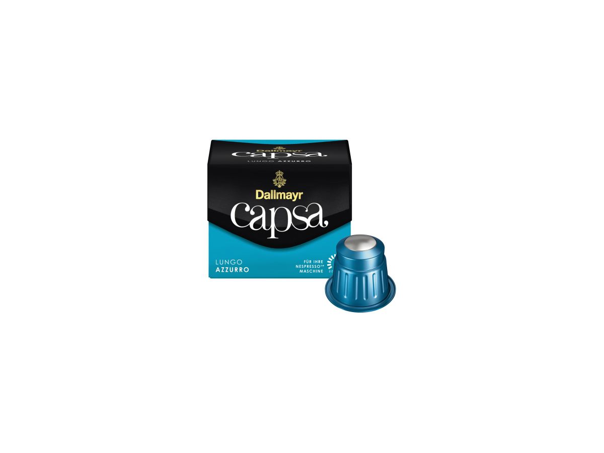 Dallmayr Kaffeekapsel capsa Lungo Azzurro 106000000 10 St./Pack.