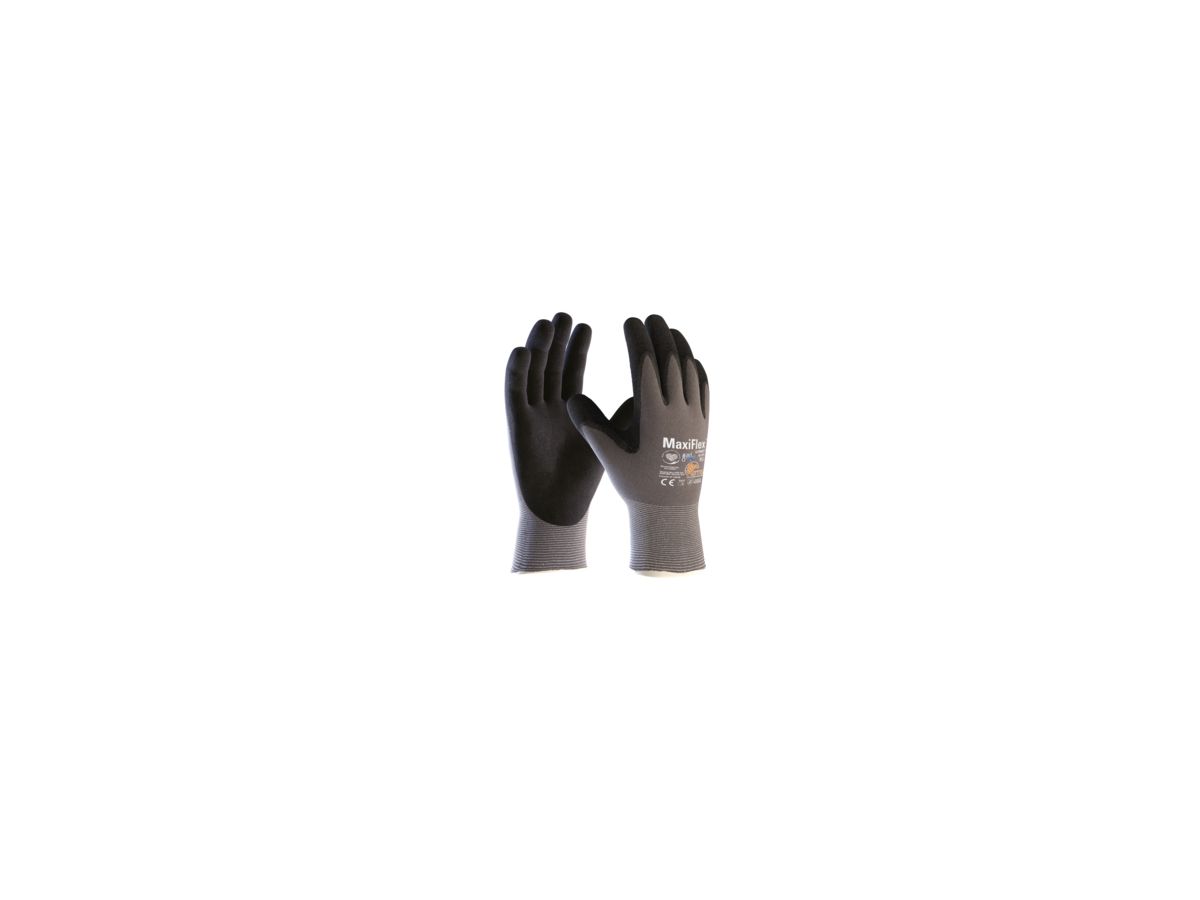 ATG Montage-Handschuh MaxiFlex Ultimate Gr.10 AD-APT Nitrilschaum gr/schw 42-874
