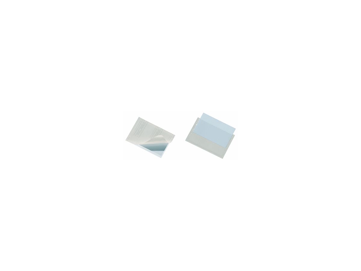 DURABLE Selbstklebetasche Pocketfix 809319 transparent 10 St./Pack.
