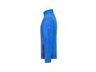 JN Mens Workwear Fleece Jacket JN842 100%PES, royal/navy, Größe 2XL