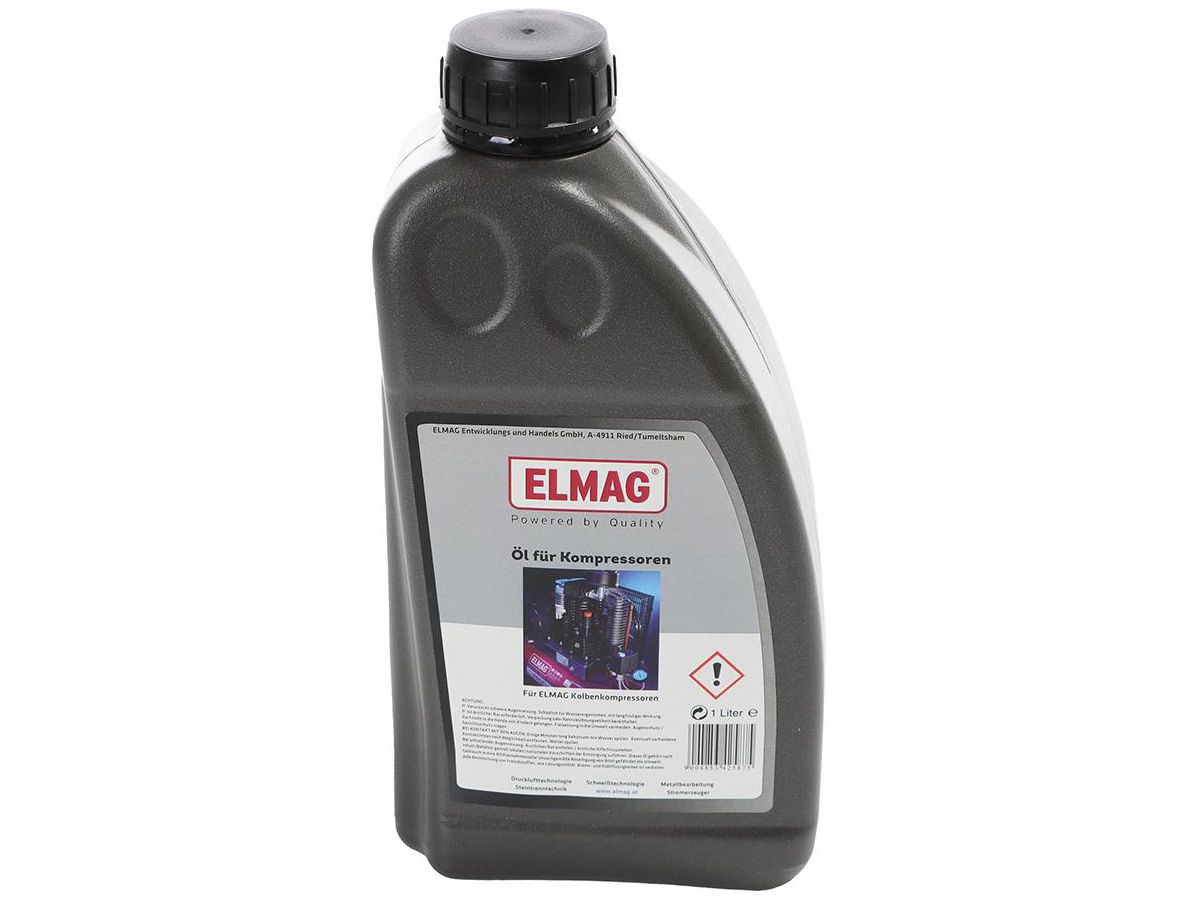 ELMAG Öl für Kompressoren, 1 l HD 20W-30