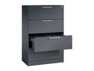 C+P Hängeregistraturschrank Asisto 146023412S10106 A4 2bahnig sgr/sgr