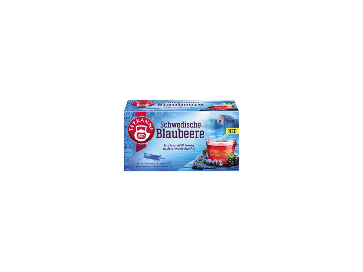 Teekanne Tee 7502 Schwedische Blaubeere 20 St./Pack.