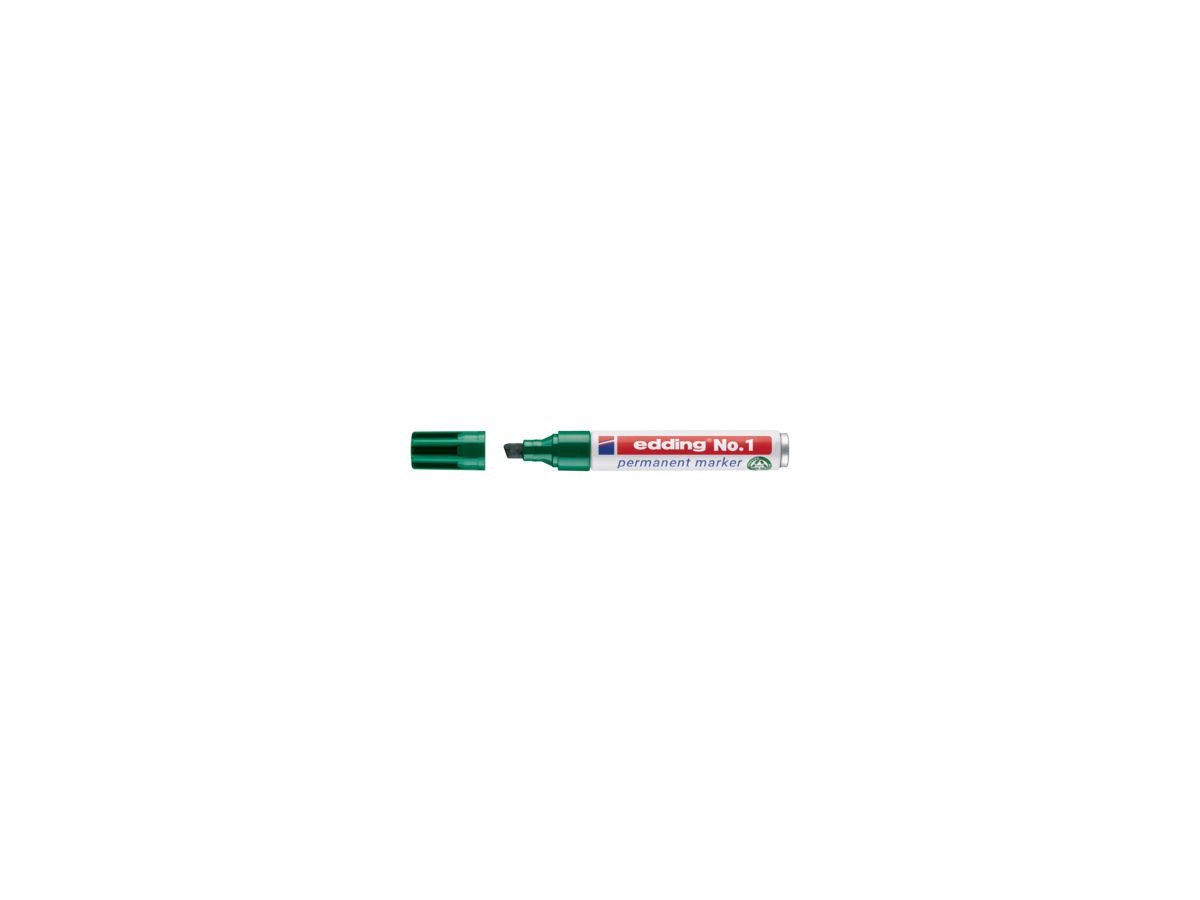 E-No.1 Permanentmarker Grün