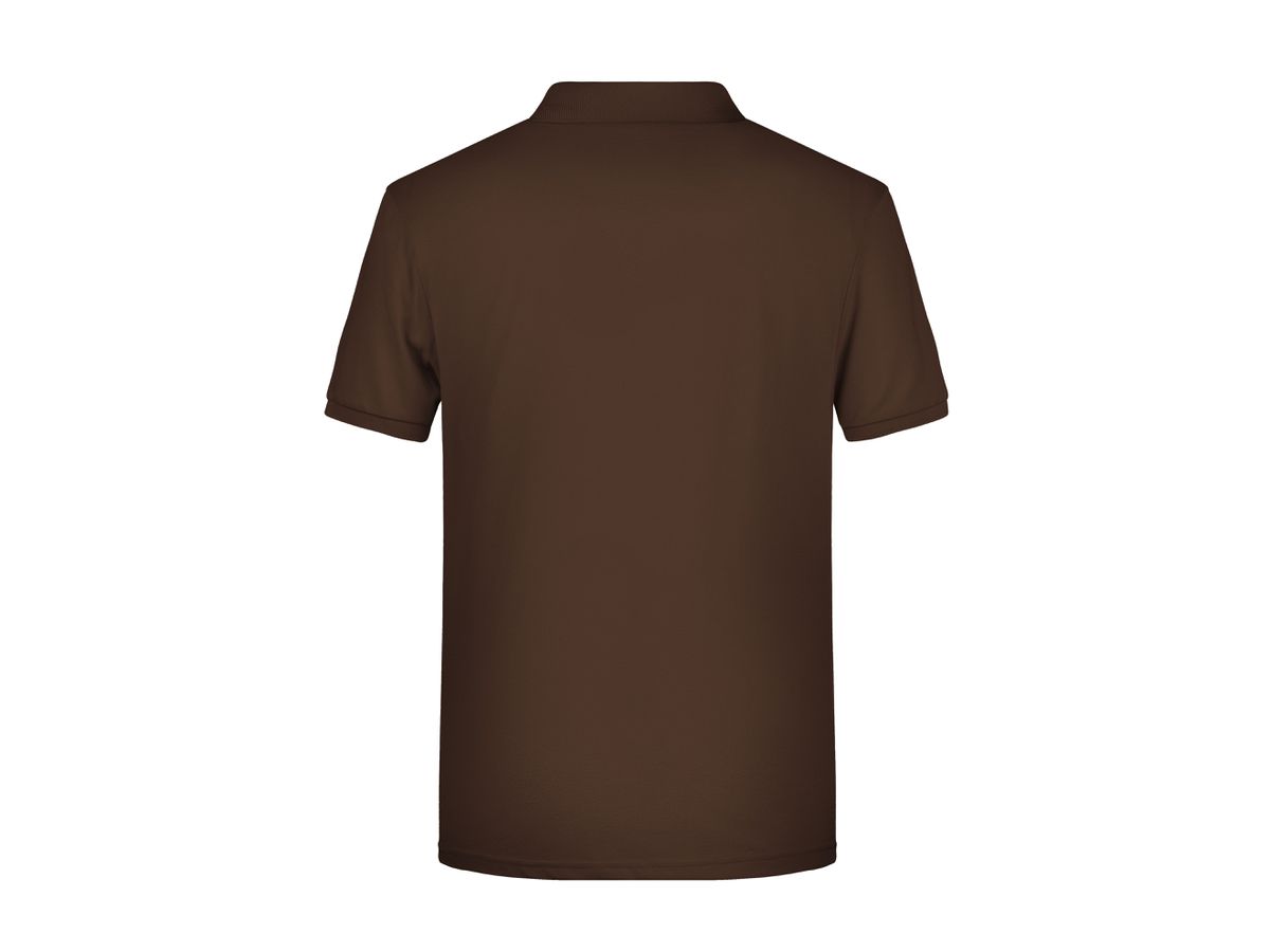 Men`s Basic Polo 8010 100%BW 180g/m² fb. brown XL