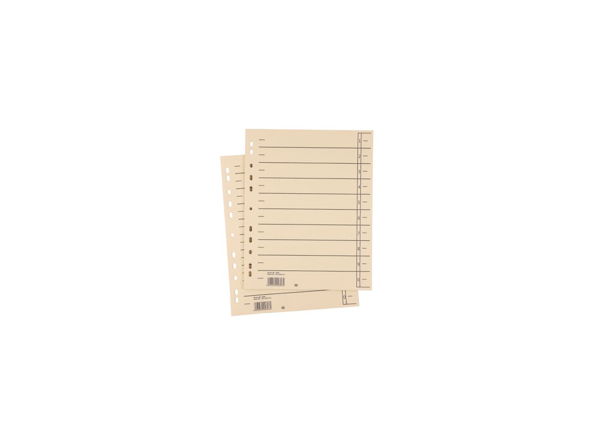 Soennecken Trennblatt oeco 1465 A4 180g Karton ch 100St.