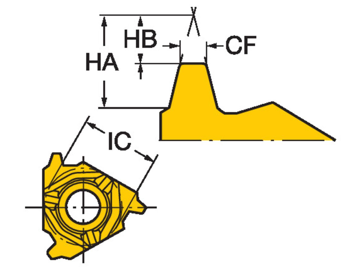 COROMANT T-MAX U-LOCK INNENGEWINDEWPL.