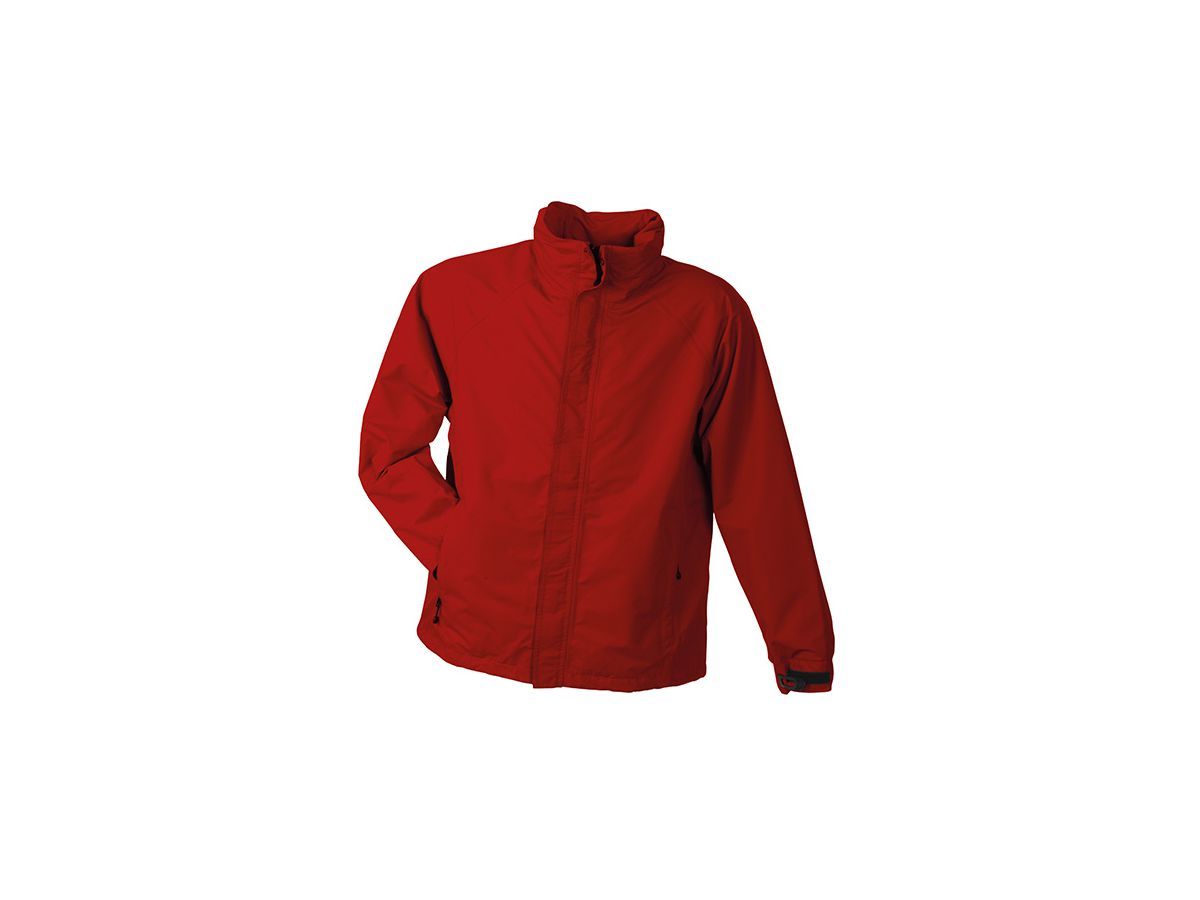 JN Mens Outer Jacket JN1010 100%PES, red, Größe 2XL
