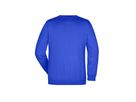 JN040 Sweatshirt Round Sweat Heavy 80%BW 20% Polyester fb. Royal Gr. M