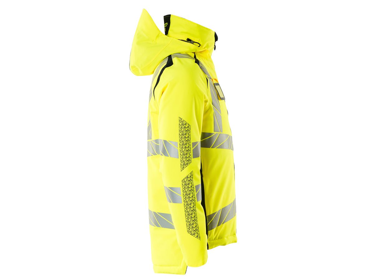 MASCOT Accel. Safe Winter-Jacke Climasc Gr. 5XL hi-vis glb/schwarzbl 19035-449