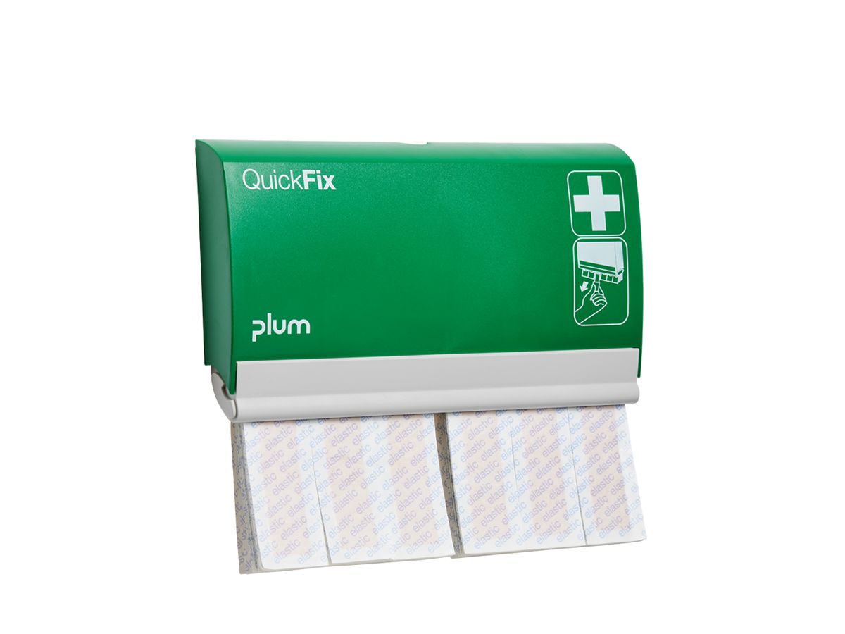 PLUM QUICKFIX Pflasterspender 2 x 30 Pflaster, elastisch, lang