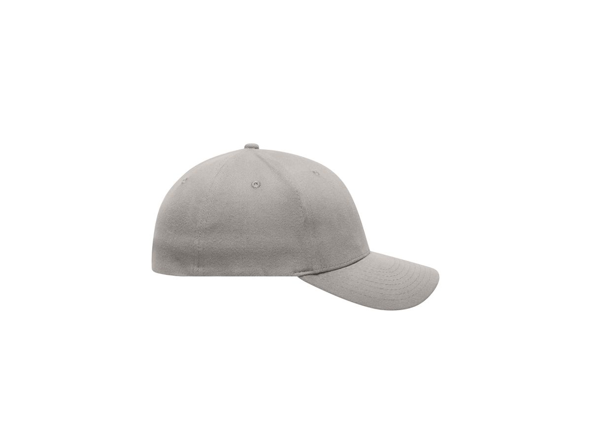 mb 6 Panel Baseball Cap MB6206 light-grey, Größe L/XL