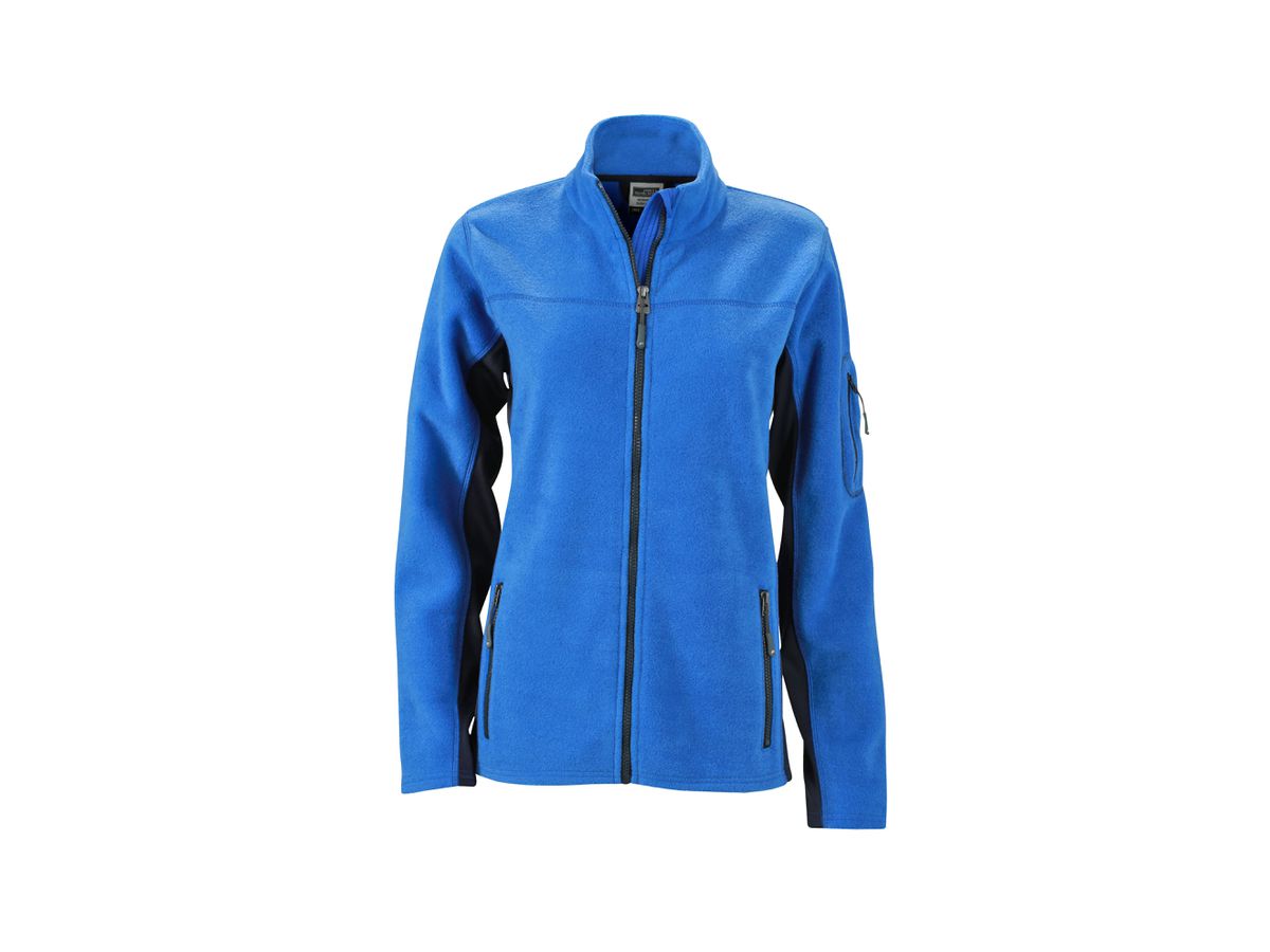 JN Ladies'Workwear Fleece Jacket JN841 100%PES, royal/navy, Größe 4XL