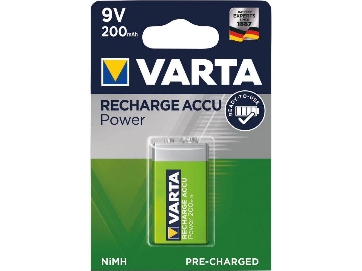 VARTA Rechargeable Power E-block 1pc blister Varta