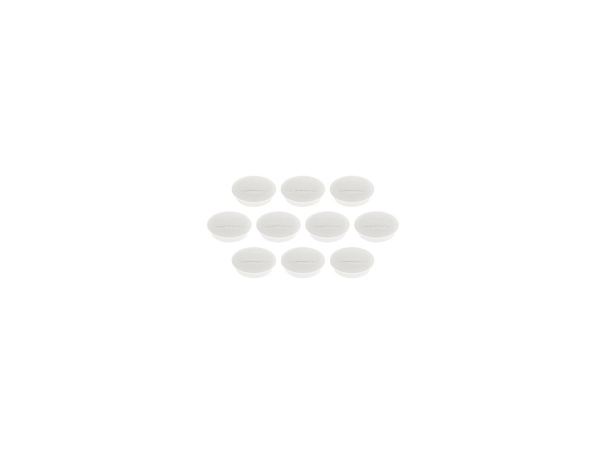 Magnet D=34mm VE=10 Haftkraft 1300 g weiss