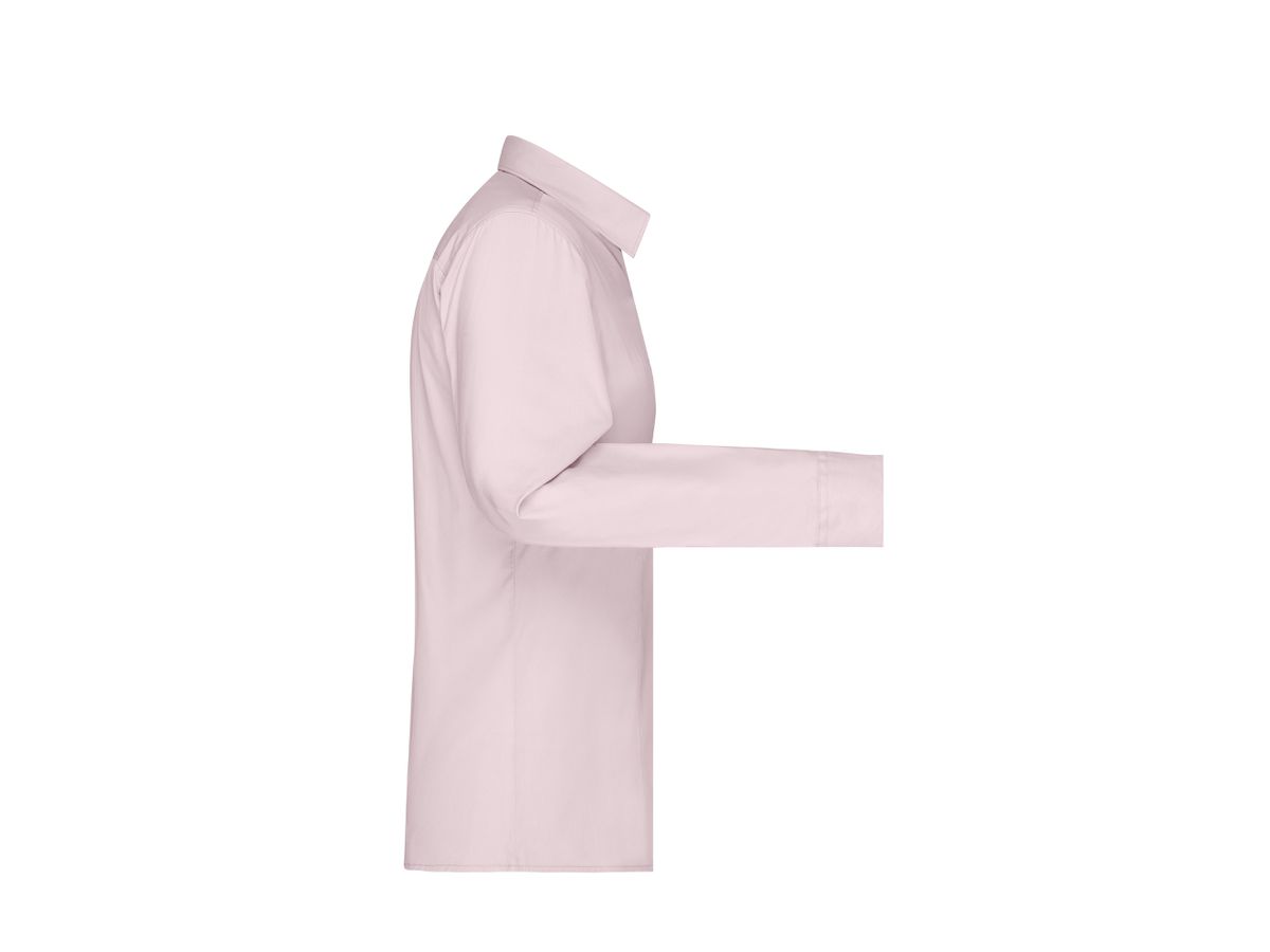 JN Ladies' Shirt Longsleeve Poplin JN677 light-pink, Größe S