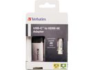Verbatim USB Hub 49143 USB-C zu HDMI Adapter