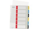 Leitz Register Cosy 12460000 A4 bedruckbar PP farbig 1-6