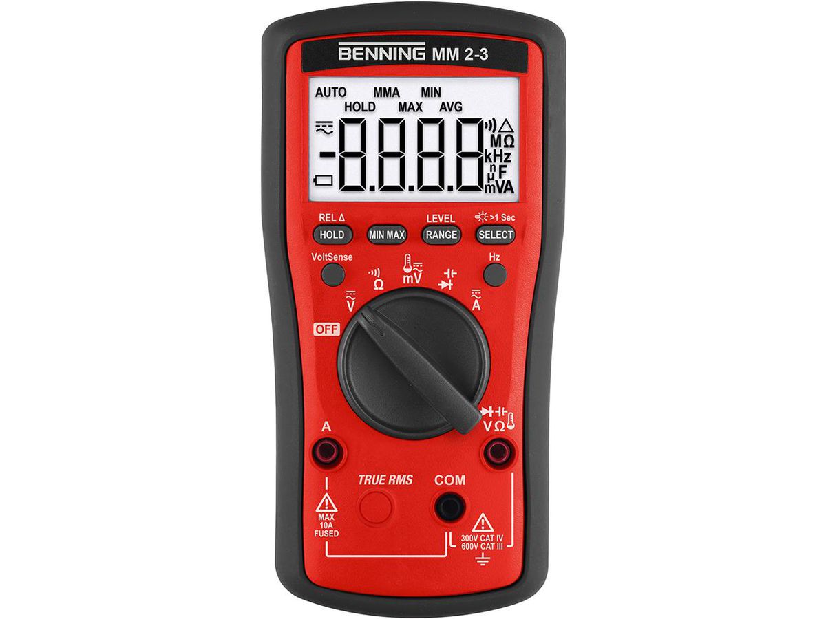 BENNING Digital-Multimeter MM 2-3