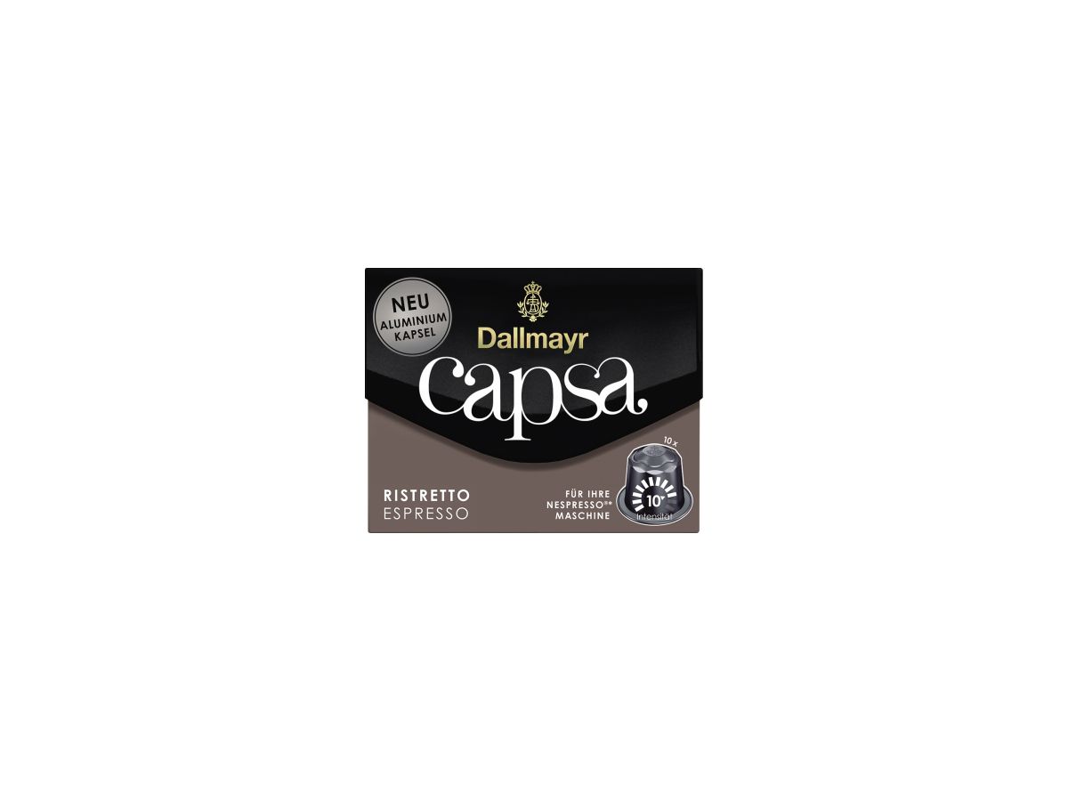 Dallmayr Kaffeekapsel capsa Ristretto 103000000 10 St./Pack.