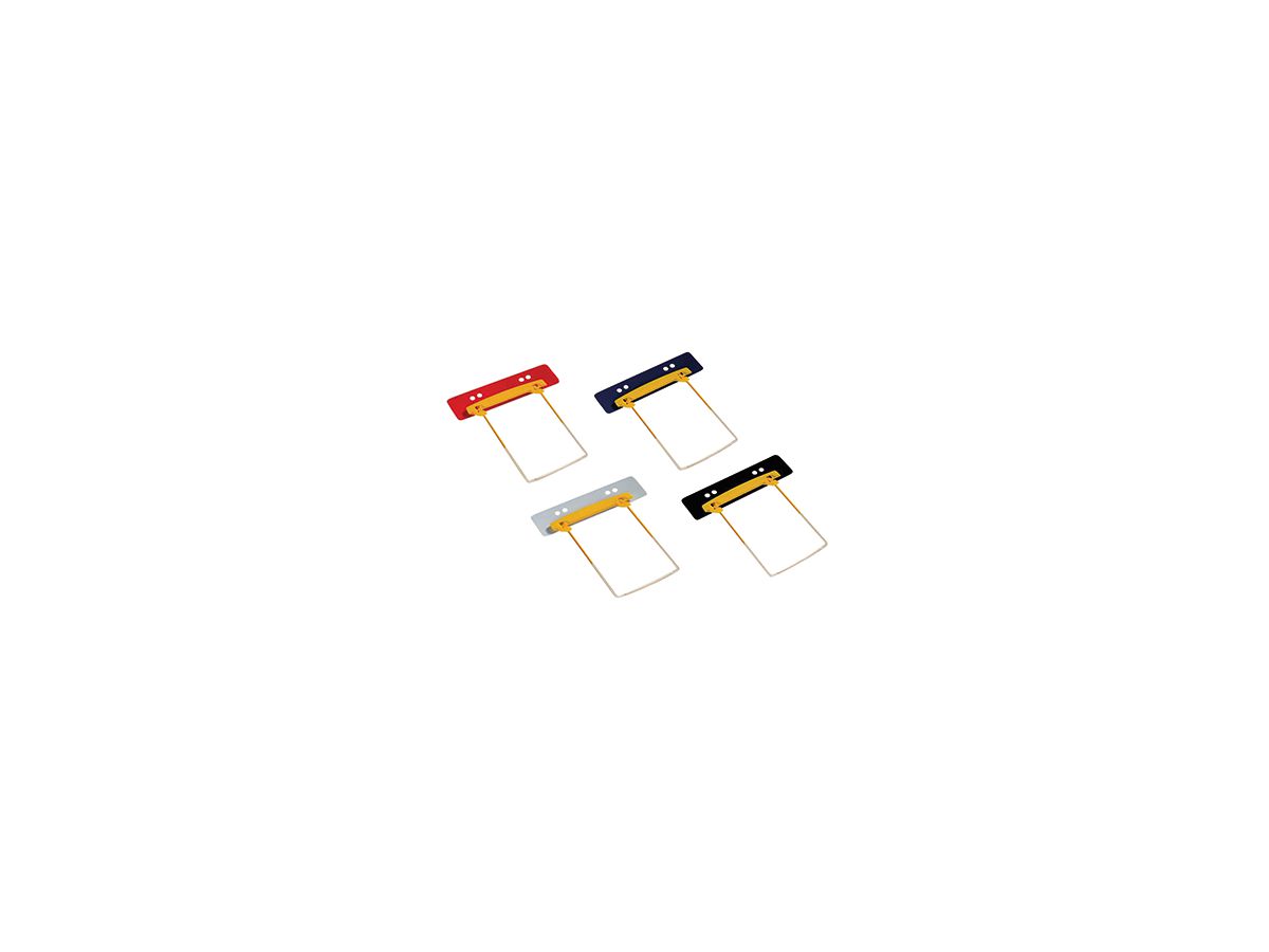 Jalema Abheftbügel Plus 5712525 gelb/weiß 100 St./Pack.