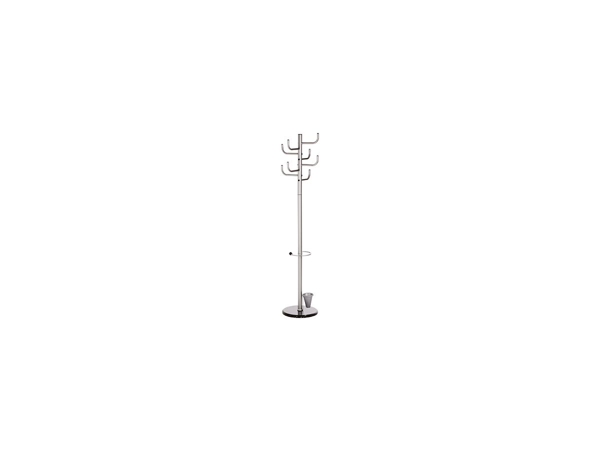 ALCO Garderobenständer 2802 40x172cm silber
