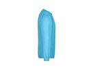 JAMES&NICHOLSON Sweatshirt JN040 80%BW/20%PES fb Turquoise Gr XL