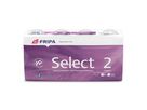 fripa Toilettenpapier Select 1020806 2-lagig weiß 8 Rl./Pack.