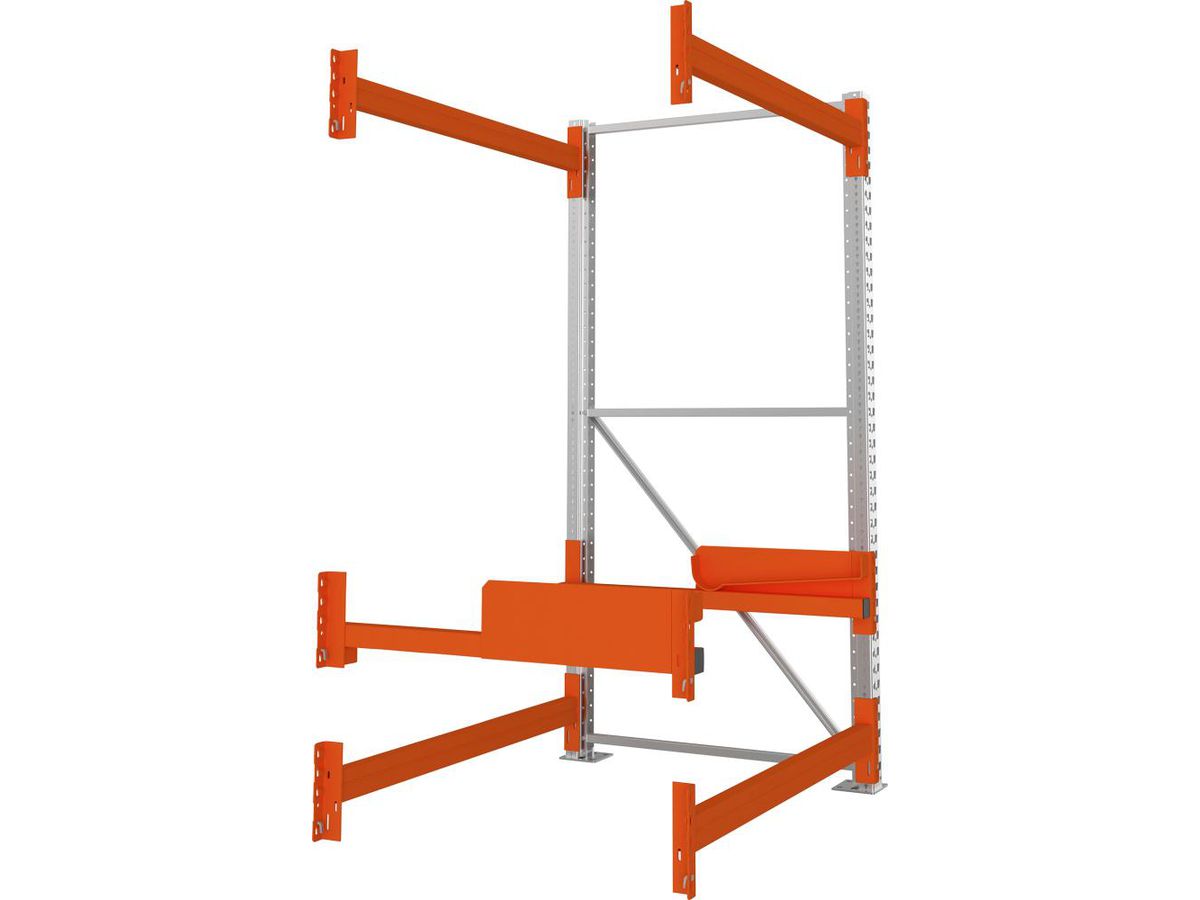 META Kabeltrommelregal Feldlast 4000kg Anbaufeld Verzinkt B1300Xt1100Xh2200 mm