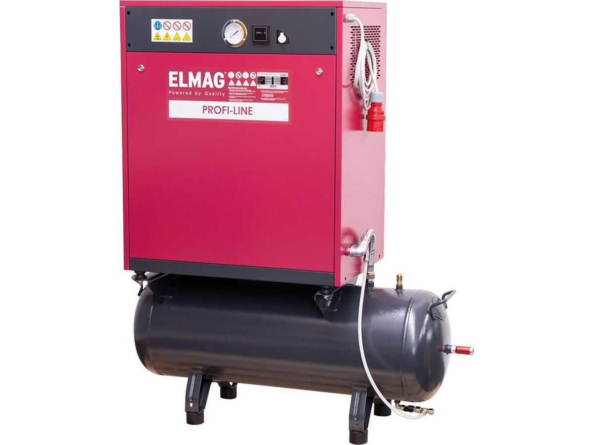 ELMAG Kompressor PROFI-LINE "SILENT" PL-S 500/10/24+100 - Kompaktgerät