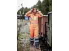 NITRAS MOTION TEX VIZ PLUS Regen-Jacke Gr. S hi-vis orange Kl. 3, 7177