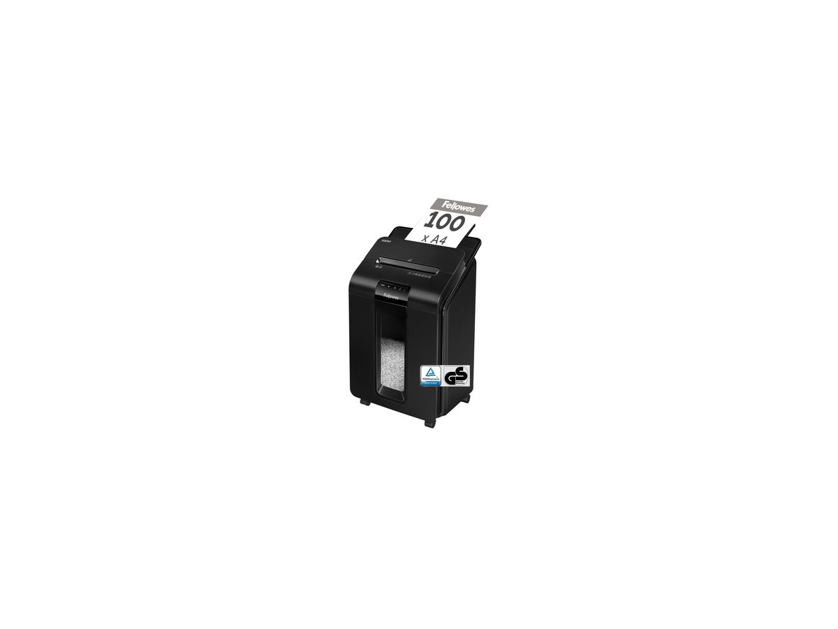Fellowes Aktenvernichter AutoMax 100M 4629201 Partikel 4x10mm
