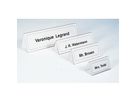 DURABLE Tischnamensschild 805119 100x52/104mm tr 25 St./Pack.