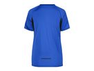 JN Ladies Running-T JN316 100%PES, royal/black, Größe M