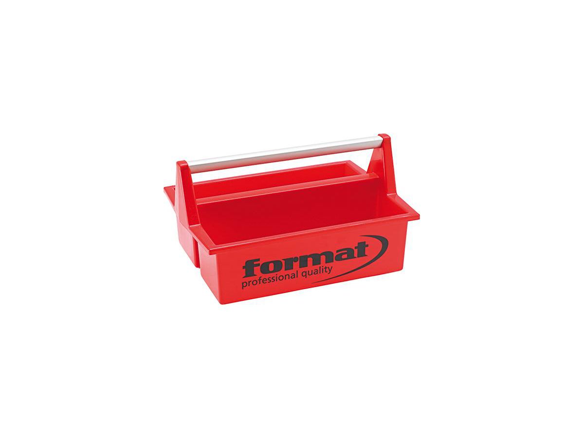 Toolbox red 396x294x215 mm FORMAT