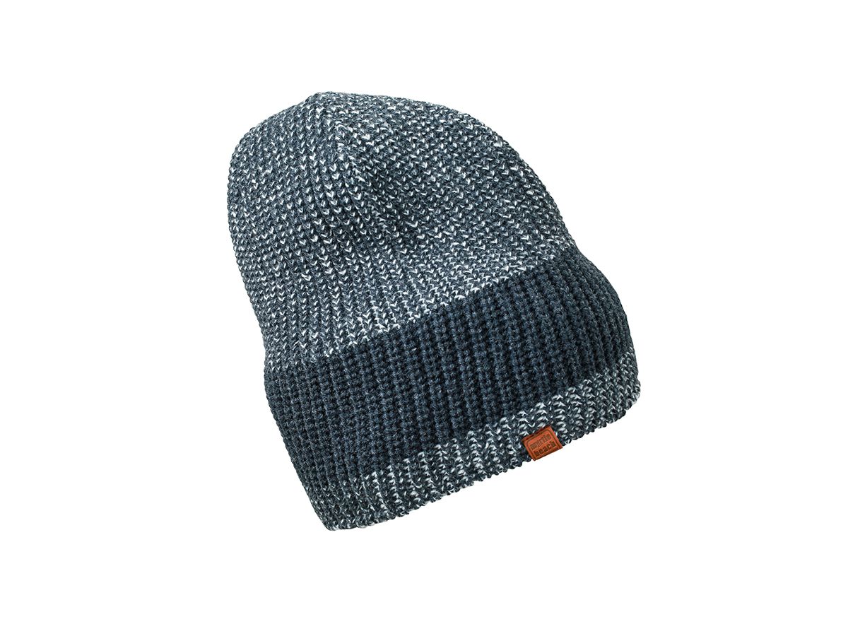mb Urban Knitted Hat MB7993 100%PAC, navy/silver, Größe one size