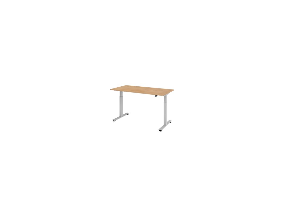 Hammerbacher Schreibtisch VXMST16/E/S 160x80cm eiche