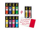 Post-it Heftstreifen Index Mini Promotion 683-VAD1 farbig +2 684
