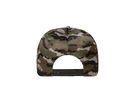 mb 6 Panel Camouflage Cap MB6227 olive/black, Größe one size