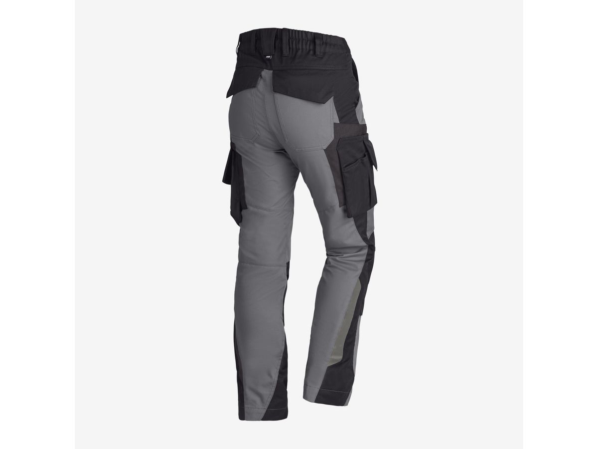 FHB Bundhose ANNETTE Gr. 34, grau/schwarz, 125610