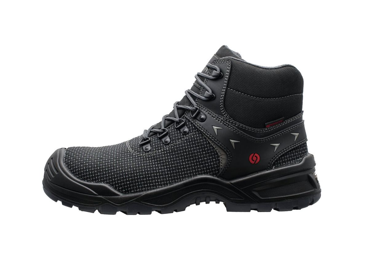 BAAK Sicherheits-Stiefel Brandon Gr. 47 W12 S7S ESD FO LG SR schwarz