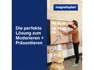 magnetoplan Moderationskarte 112501510 200x100mm sort. 250St.