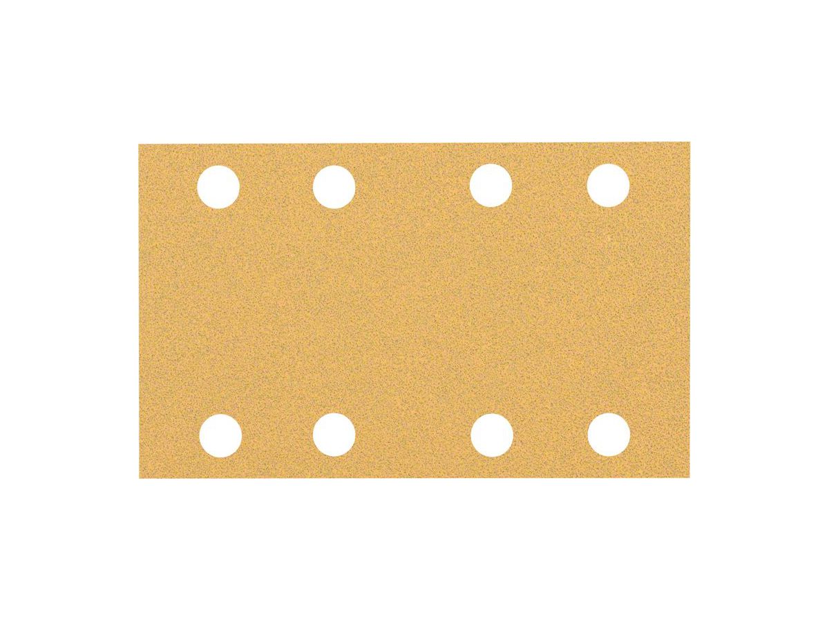 Bosch EXPERT C470 Schleifpapier mit 8 Löchern 80x133mm K80 10Stk/VE