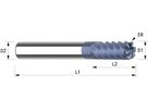 VHM-KopierfräsMulti ø 16,0 ER0,5 D2=16 L2=32 L1=92 ER=0,5 Z=8 HA ALTIN