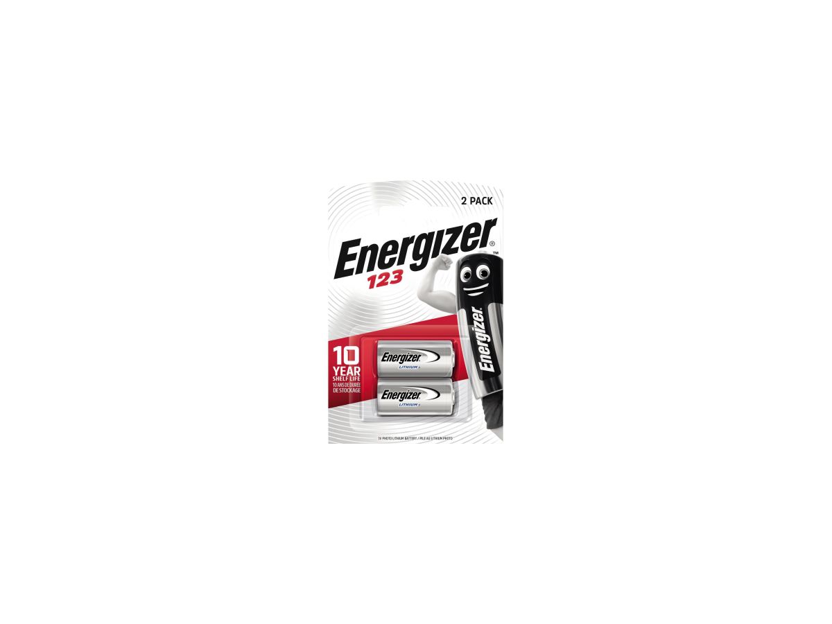Energizer Fotobatterie Lithium 123 2 St./Pack.