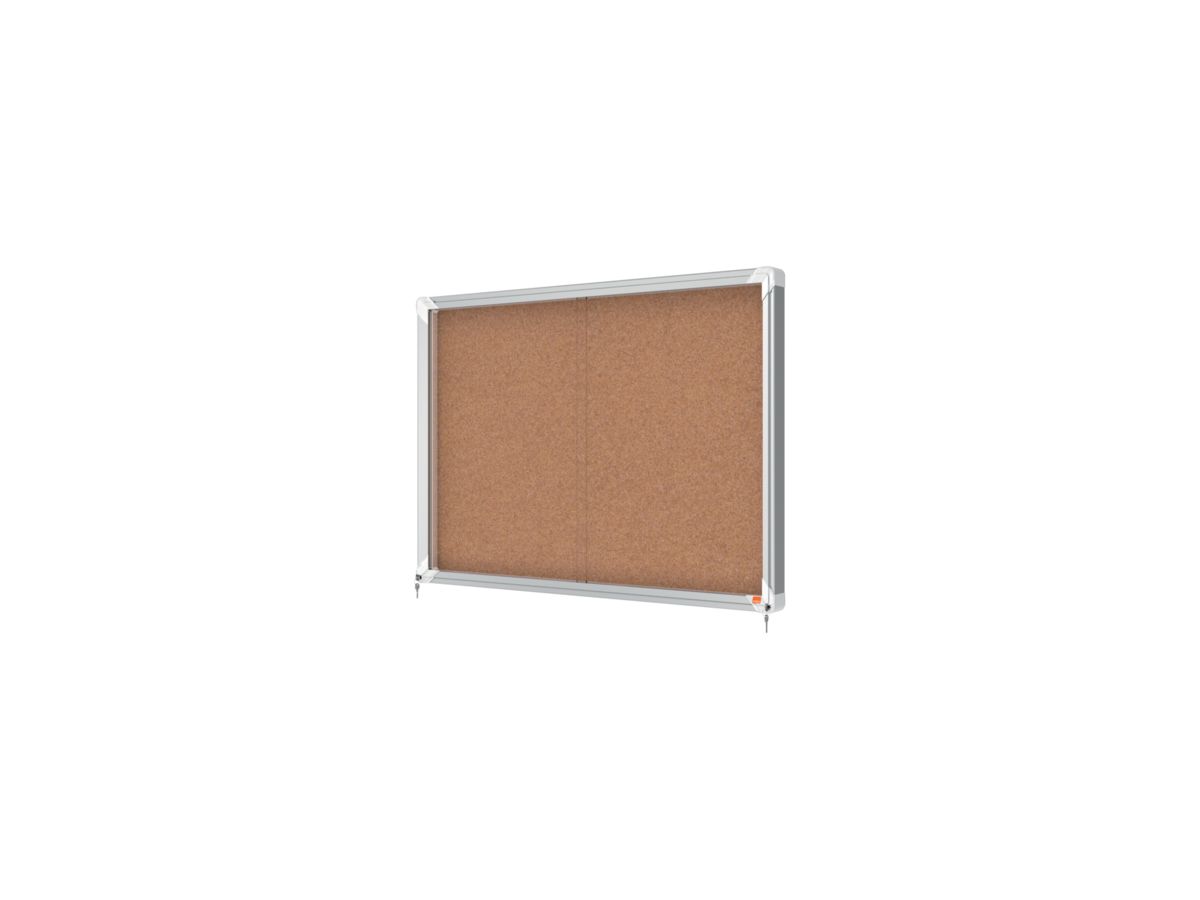 Nobo Schaukasten Premium Plus 1915331 Innen Schiebetür 8xA4