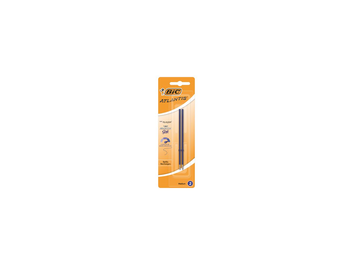 BIC Kugelschreibermine IS1197 Easy Glide 0,4mm bl 2 St./Pack.