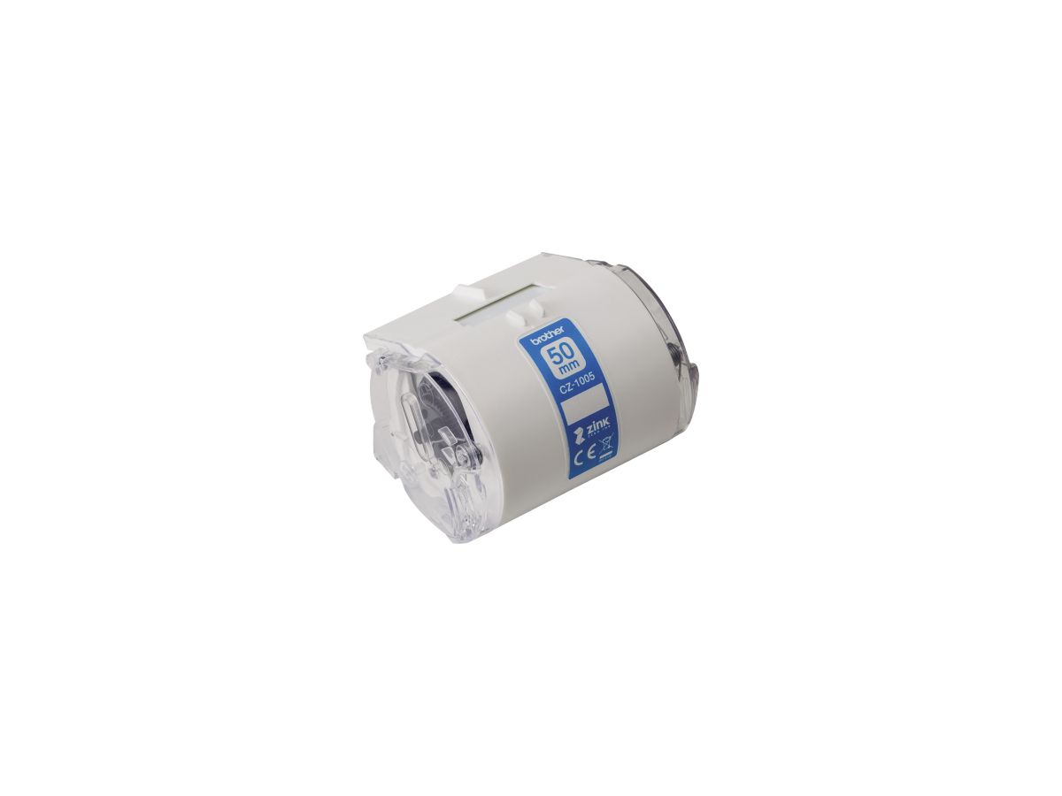 Brother Farbetikettenrolle CZ1005 50mm Länge 5m