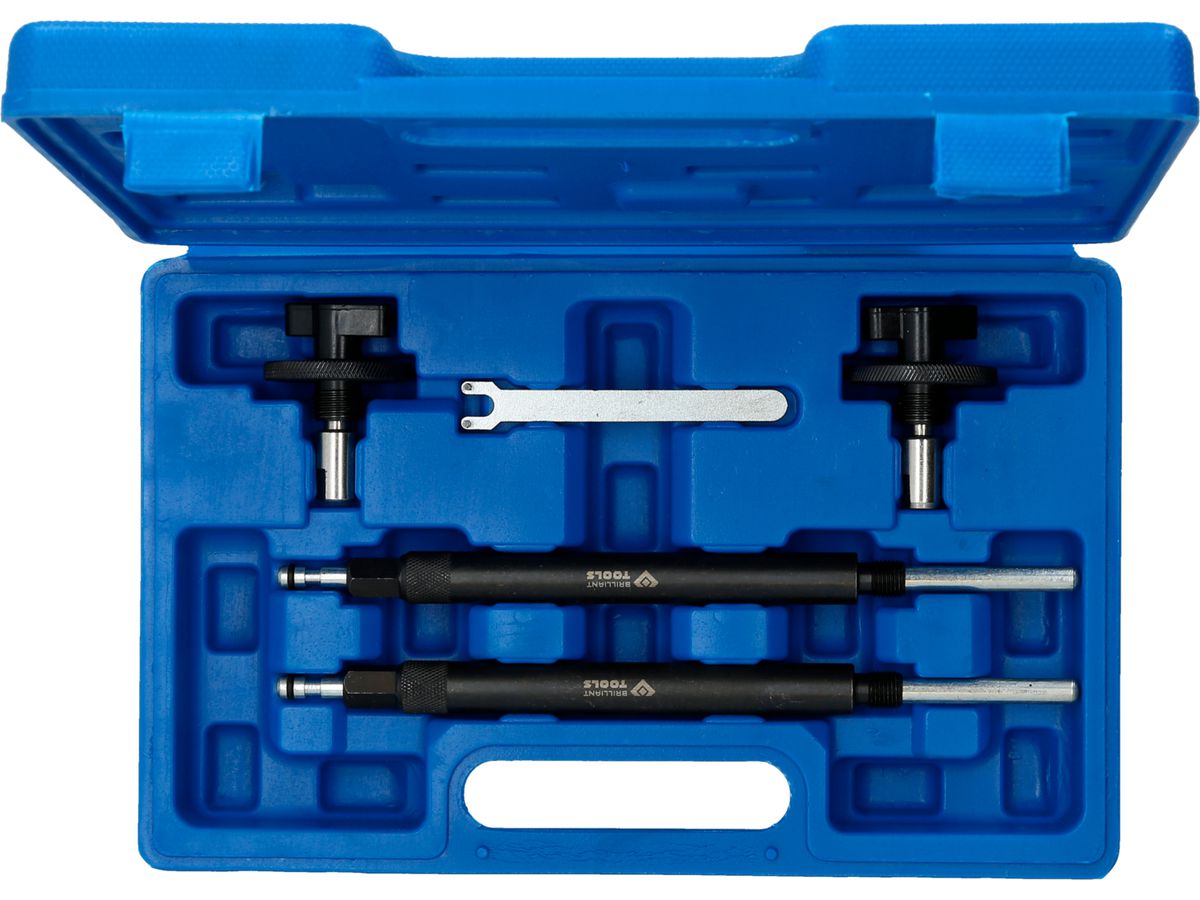 BRILLIANT TOOLS Motor-Einstellwerkzeug, für Fiat, 5-tlg. für 1.2 16V